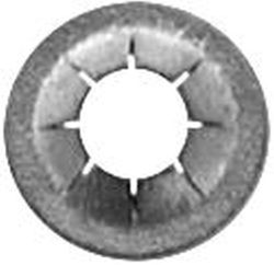PUSH-ON RETAINERS, 3/16" STUD SIZE